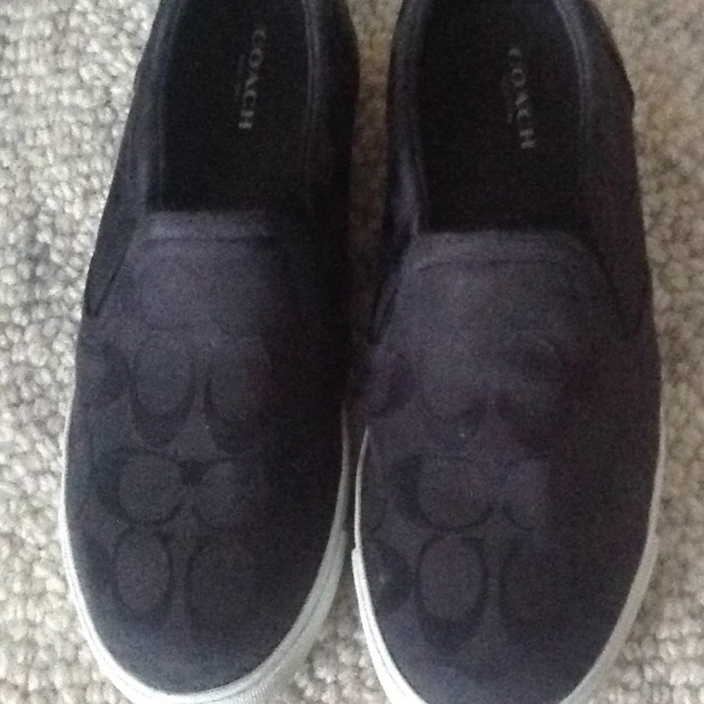 Coach slip on sneakers